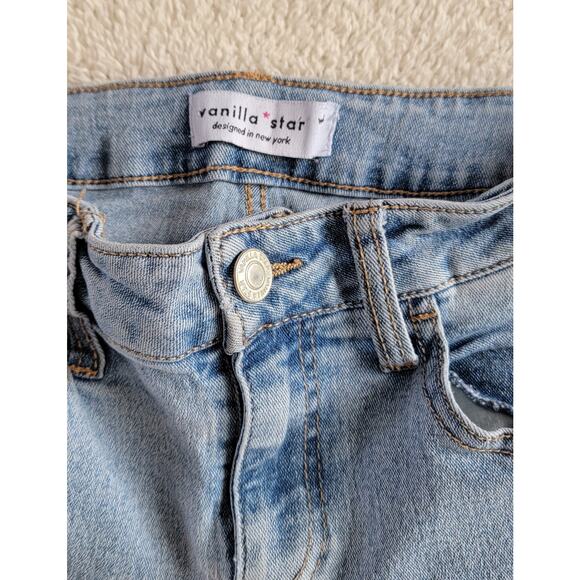 Juniors Vanilla Star Skinny Cargo Jeans Size 1 - Picture 2 of 5
